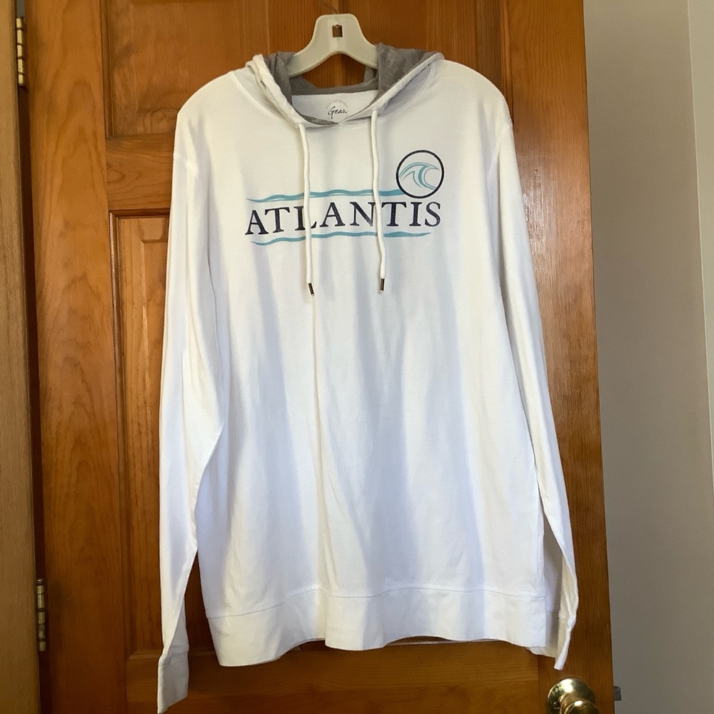 Gear For Sports White and Gray Hoodie